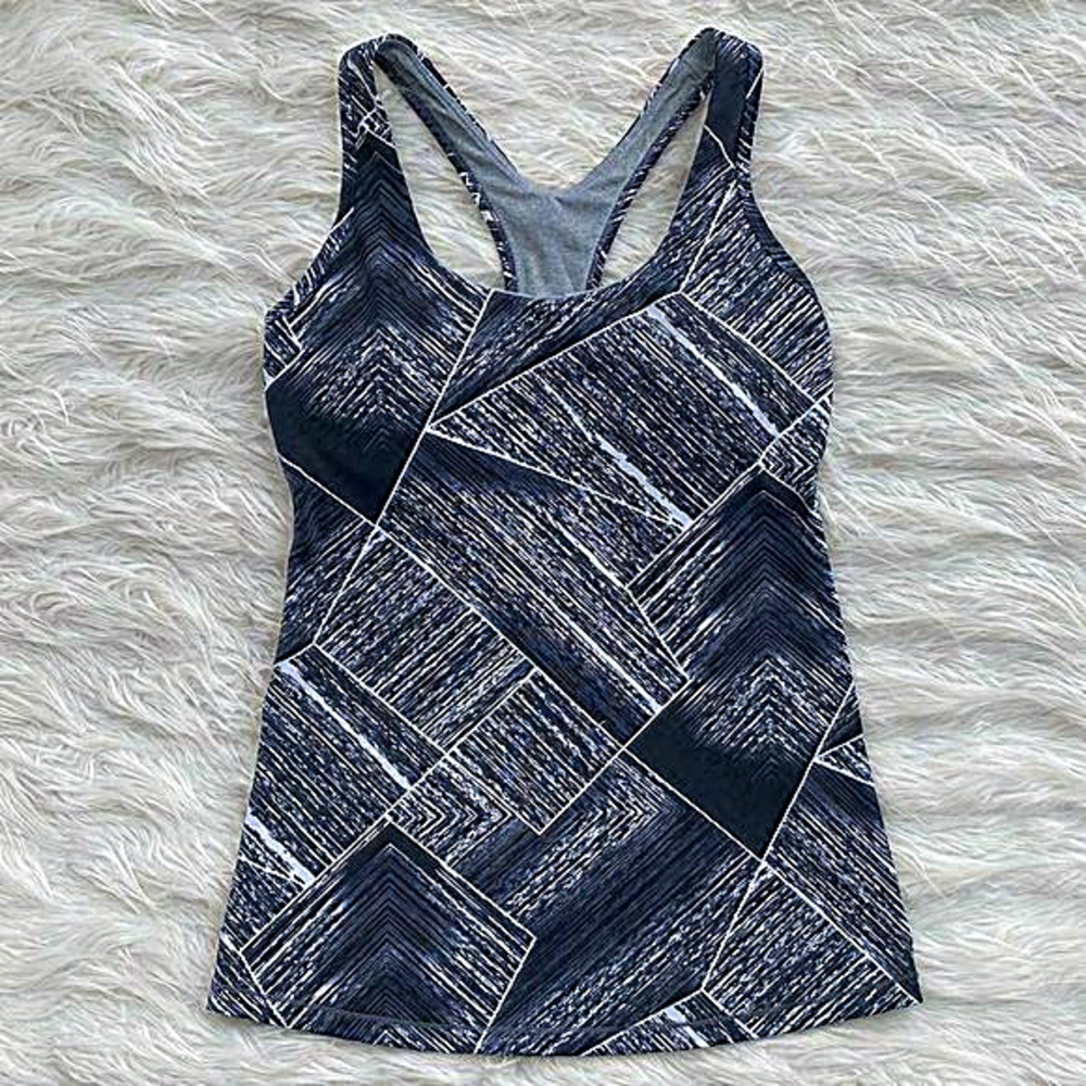 Lululemon‎ | Abstract Print Racerback Top